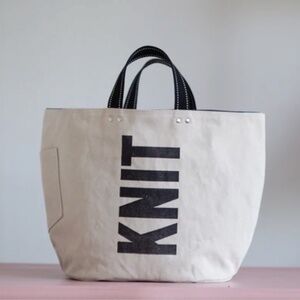 Pink Hazel Knit Tote bag